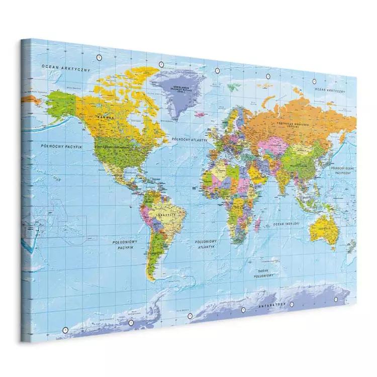 Mapa świata: Orbis Terrarum (PL)