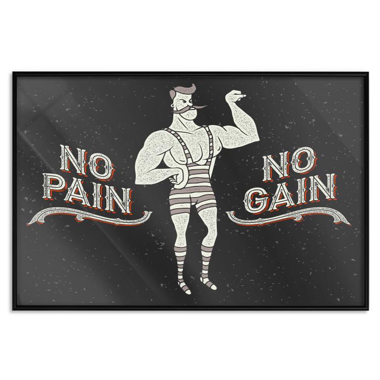 Plakat No pain, no gain [Poster]