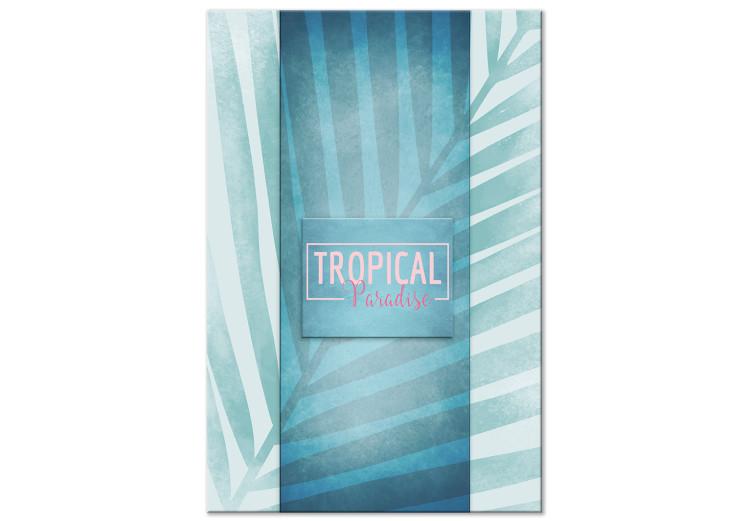 Obraz na płótnie Tropical paradise (1-częściowy) pionowy