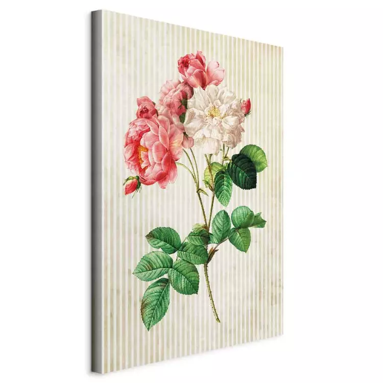 Kolorowe róże w stylu retro (1-częściowy) - kwiatowa natura inspiracji