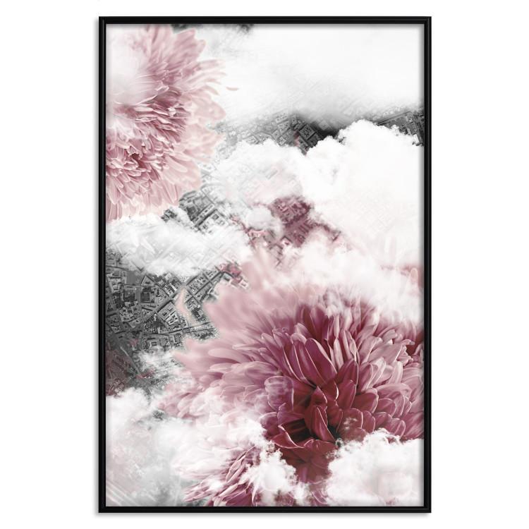 Plakat Kwiaty w chmurach [Poster]