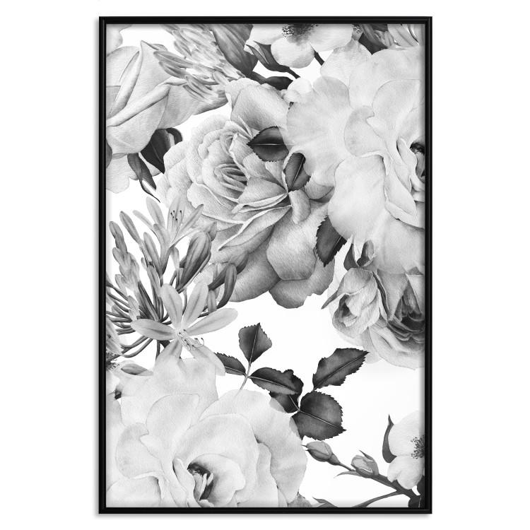 Plakat Jednobarwne kwiaty [Poster]
