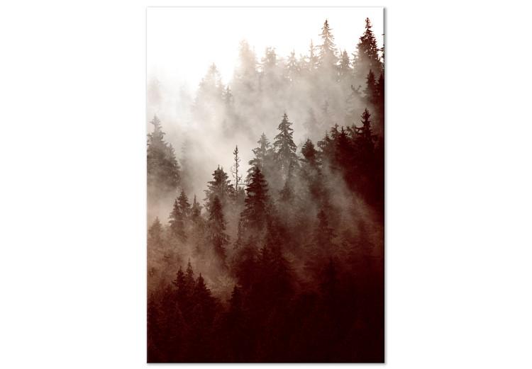 Obraz na płótnie Brązowy las (1-częściowy) pionowy