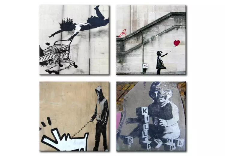 Banksy - cztery twórcze pomysły