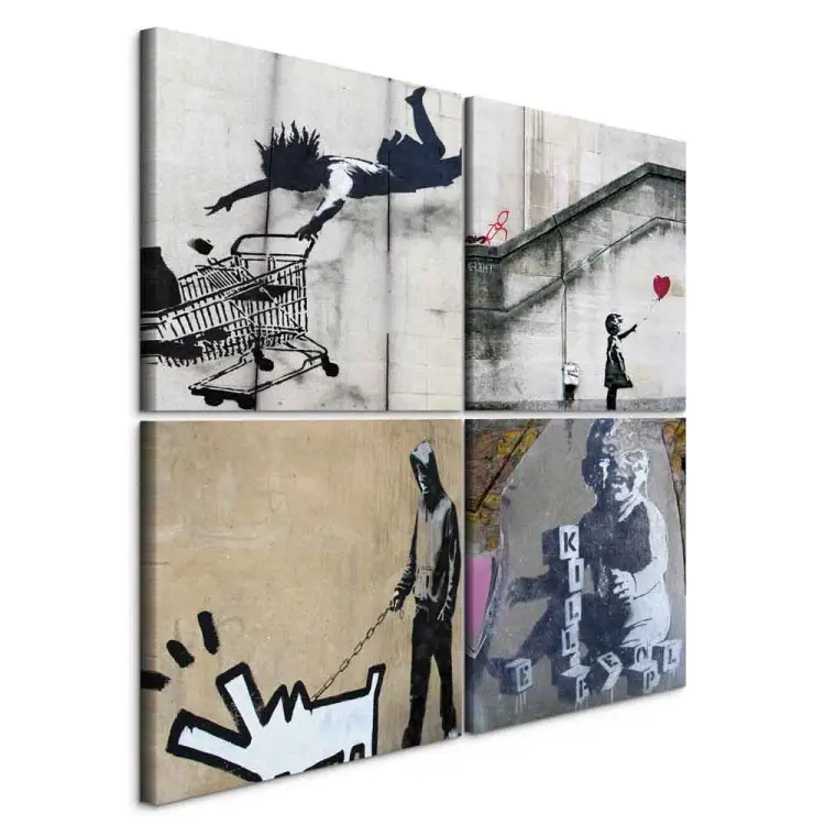 Banksy - cztery twórcze pomysły