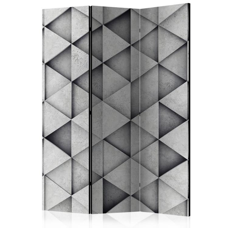 Parawan Szare trójkąty [Room Dividers]