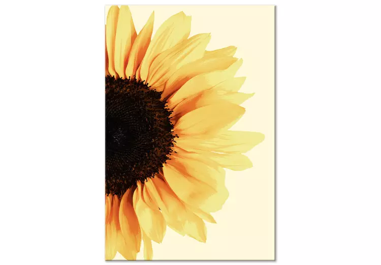 Bliżej słońca (1-częściowy) pionowy - kwiat słonecznika w motywie boho