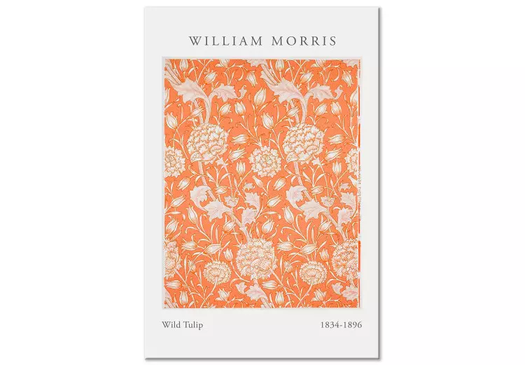Tulipany Williama Morrisa (1-częściowy) pionowy - roślinna kompozycja