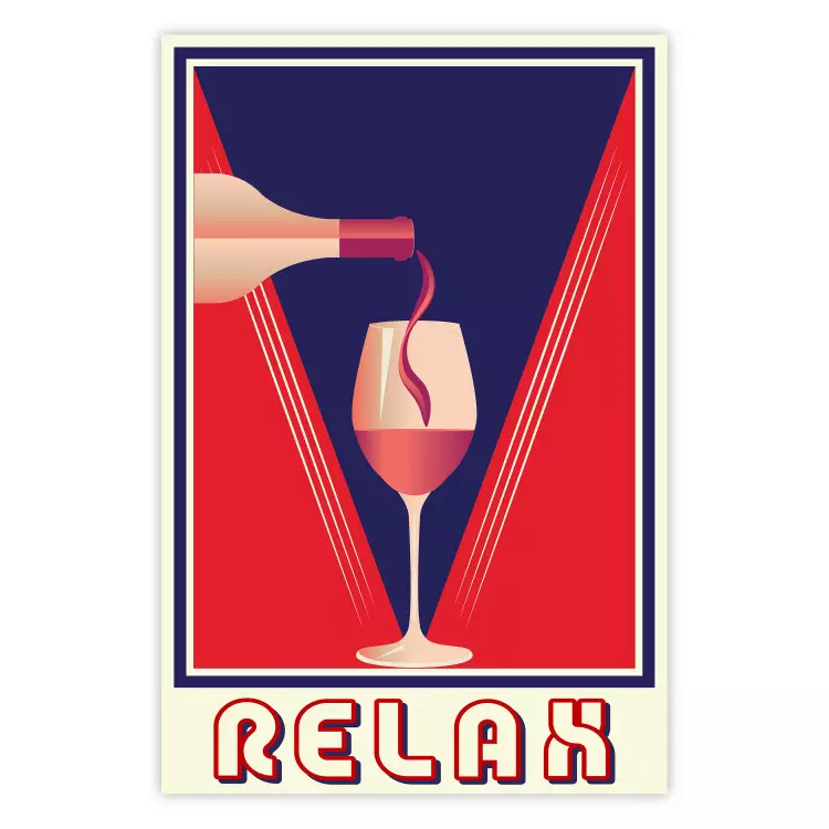 Relaks i wino [Poster]