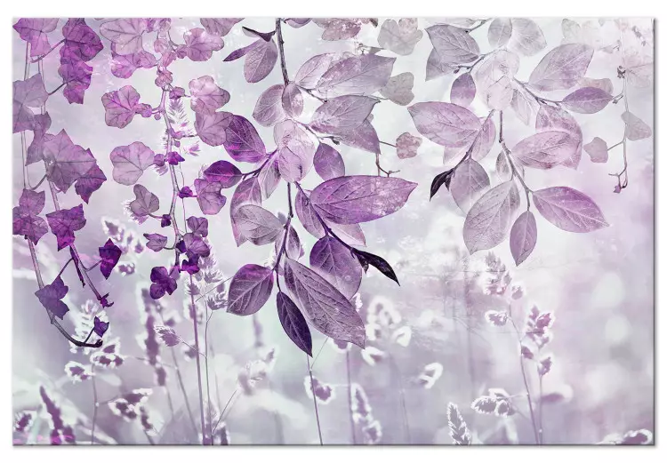 Lilowy ogród (1-częściowy) - pejzaż w liście o fioletowym odcieniu