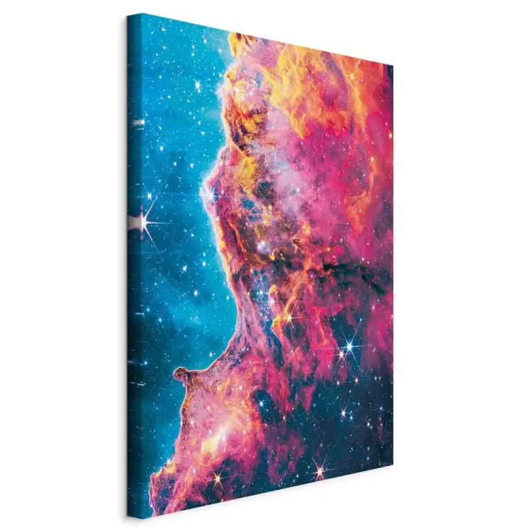Carina Nebula - widok kosmosu z teleskopu Jamessa Webba