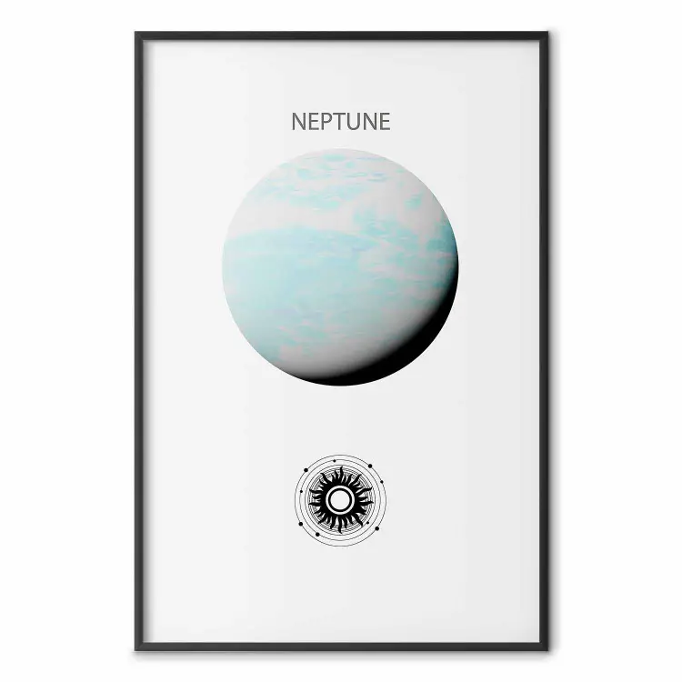 Planeta Neptun II - gazowy olbrzym z układem słonecznym