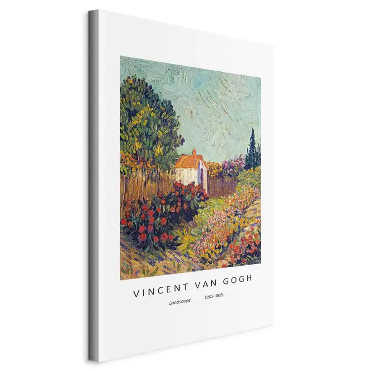 Vincent van Gogh - Krajobraz Vincenta van Gogha - kolorowa reprodukcja
