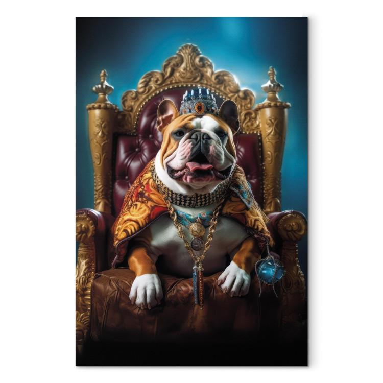Pies Rasy Mastif Brazylijski Siedzi Na Tle Zielonego Świerku Zdjęcia  royalty free, obrazki, obrazy oraz fotografia seryjna. Image 122536953