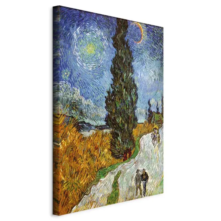 Vincent van Gogh - Droga z cyprysem i gwiazdą