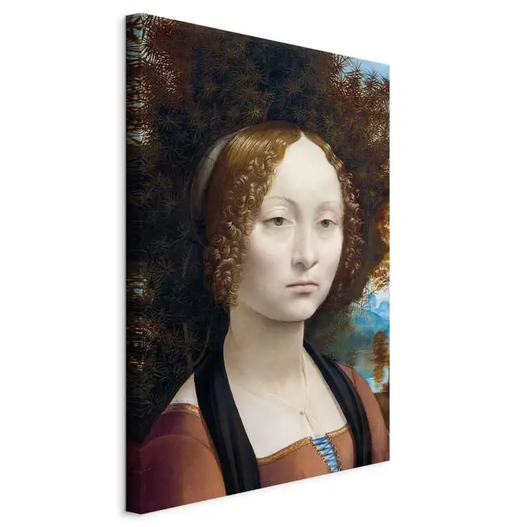 Leonardo da Vinci - Portret Ginevry de Benci