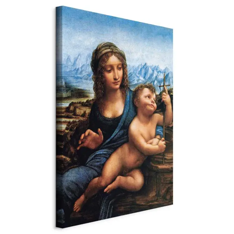 Leonardo da Vinci - Madonna z kądzielą