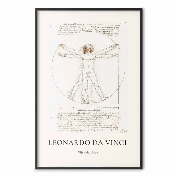 Leonardo da Vinci - Człowiek witruwiański