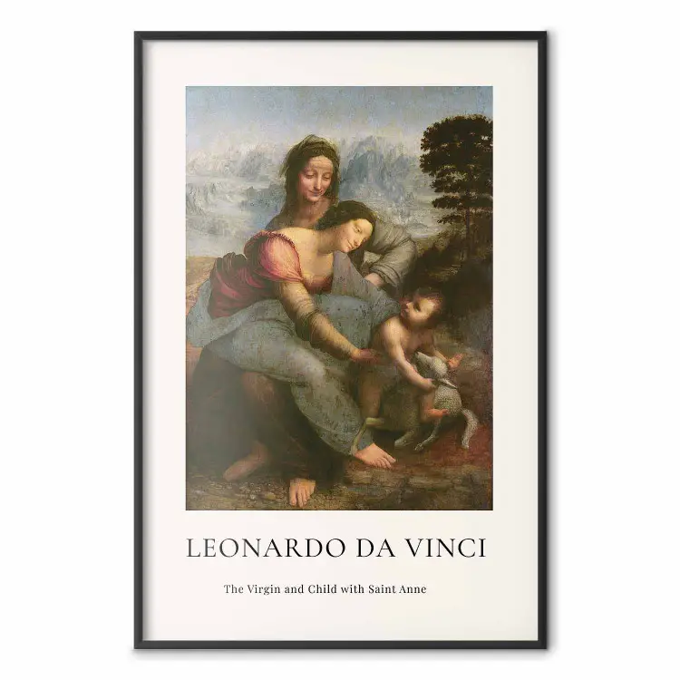 Leonardo da Vinci - Święta Anna Samotrzecia