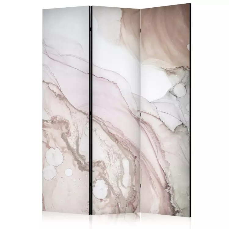 Abstrakcja - rozlane plamy barw w odcieniach delikatnego różu [Room Dividers]