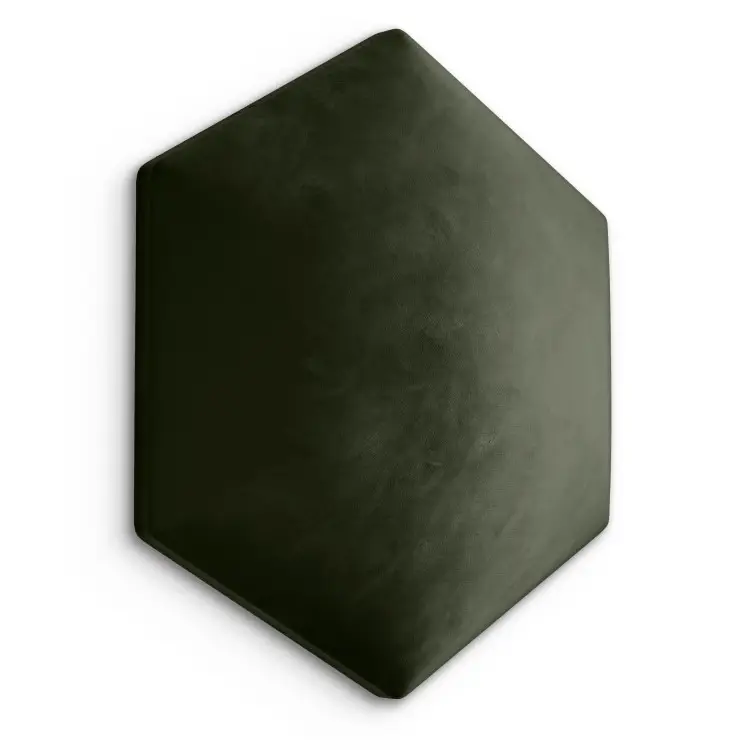 Panel tapicerowany heksagon khaki