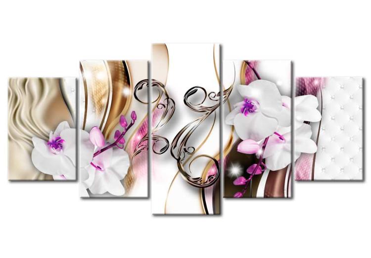 Obraz na płótnie Orchidee: różowe kwiaty