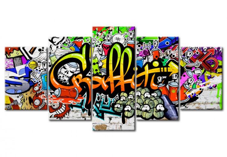 Obraz na płótnie Artystyczne graffiti