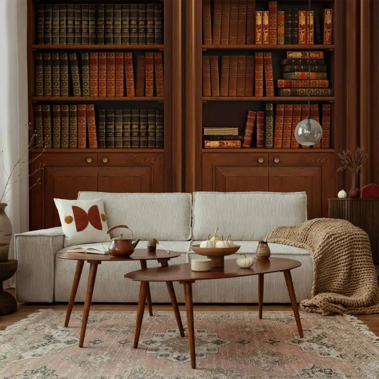 Elegancka biblioteczka