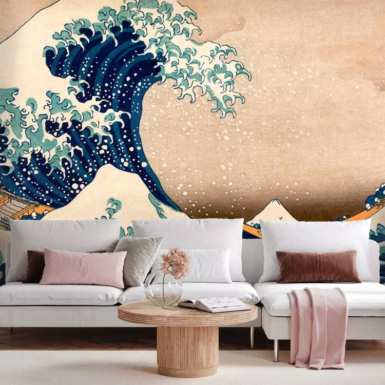 Hokusai: Wielka fala w Kanagawie (Reprodukcja)