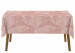 Obrus na stół Różowe wino - graficzne liście w odcieniach różu w stylu glamour 147200 additionalThumb 4