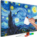 Obraz do malowania po numerach Gwiaździsta noc Van Gogha 132410 additionalThumb 7