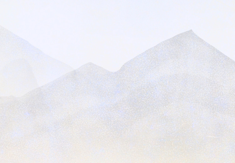 Fototapeta Góry we mgle - akwarelowy pejzaż ze spiczastymi szczytami górskimi 144710 additionalImage 4