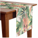 Bieżnik na stół Flora lasu deszczowego - roślinny wzór z białymi kwiatami i liśćmi 147210