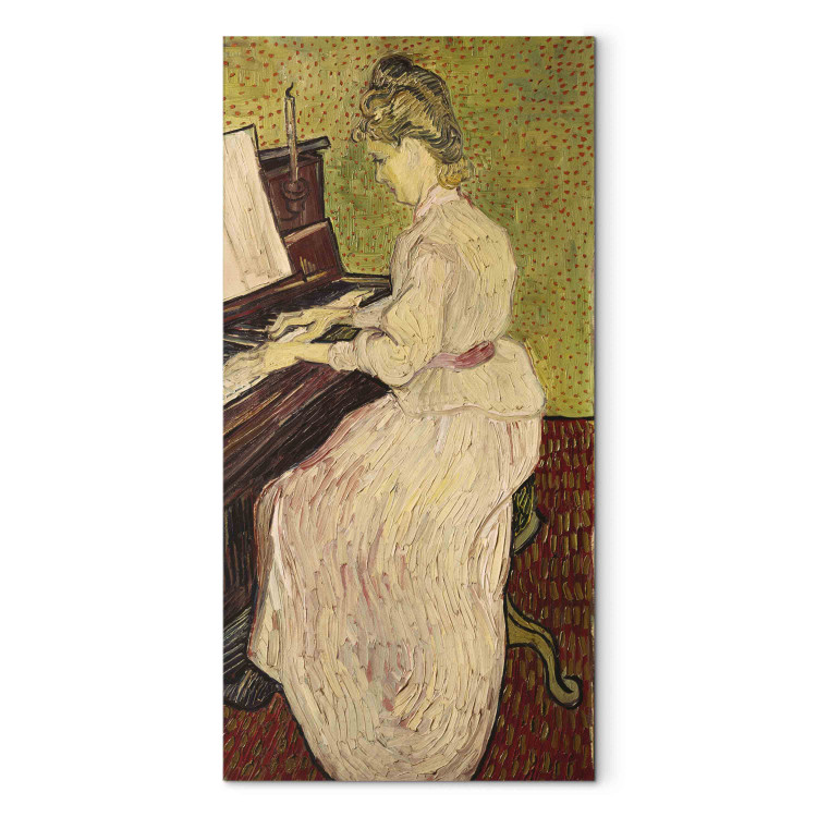Reprodukcja obrazu Marguerite Gachet at the piano 153410