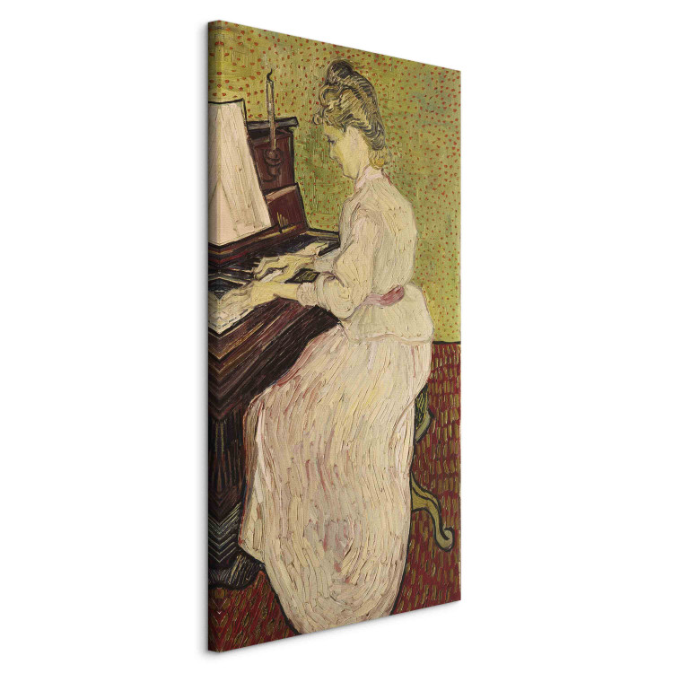 Reprodukcja obrazu Marguerite Gachet at the piano 153410 additionalImage 2