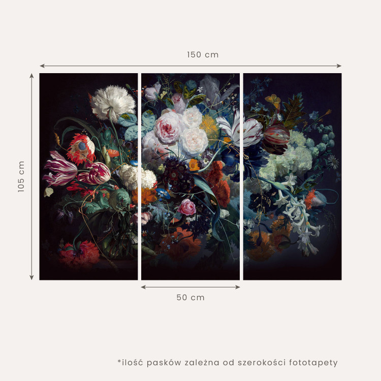 Fototapeta Aksamitne maki - abstrakcja kwiatów maku w energetycznych kolorach 60410 additionalImage 5