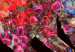 Obraz Szał kwiatów - abstrakcja z motywem kwiatowym w kształcie konia 135230 additionalThumb 5