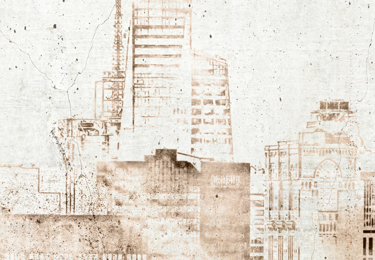 Fototapeta Wieżowce – motyw abstrakcyjny z architekturą wielkiego miasta 137240 additionalImage 4