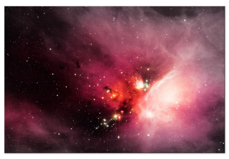 Obraz na szkle Mgławica Rho Ophiuchi - narodziny gwiazd na różowym niebie 146440 additionalImage 2