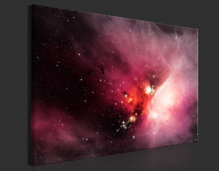 Obraz na szkle Mgławica Rho Ophiuchi - narodziny gwiazd na różowym niebie 146440 additionalImage 4