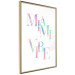 Plakat Miami Vibe - holograficzny napis w pastelowo-tęczowych kolorach 144350 additionalThumb 21