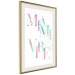 Plakat Miami Vibe - holograficzny napis w pastelowo-tęczowych kolorach 144350 additionalThumb 11