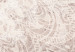 Fototapeta Mandala - jasny ornament w kolorze kremowym na różowym tle 145150 additionalThumb 3