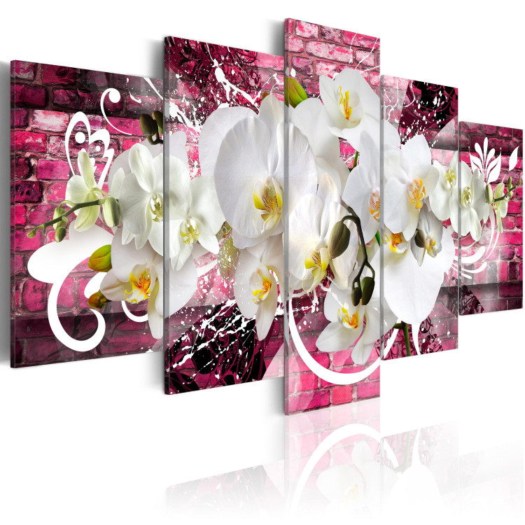 Obraz Wariacja na temat orchidei 61750 additionalImage 2