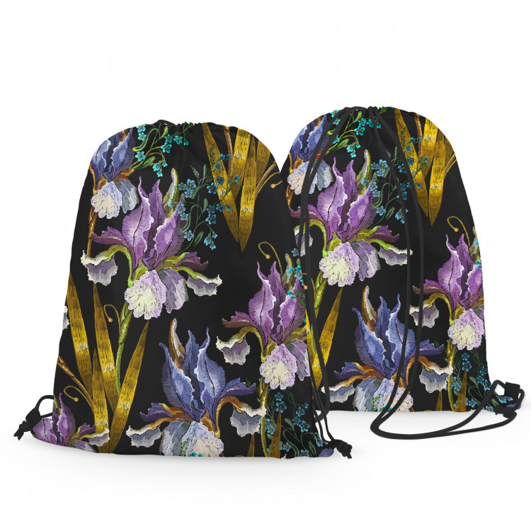 Worek plecak Kwiaty ze snów – kompozycja z motywem inspirowanym naturą 147470 additionalImage 2