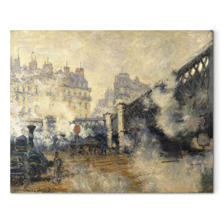 Reprodukcja obrazu Le Pont de l'Europe-Gare Saint Lazare a Paris 158970