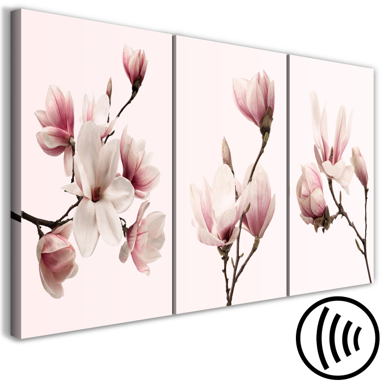Obraz Wiosenne magnolie (3-częściowy) 118380 additionalImage 6