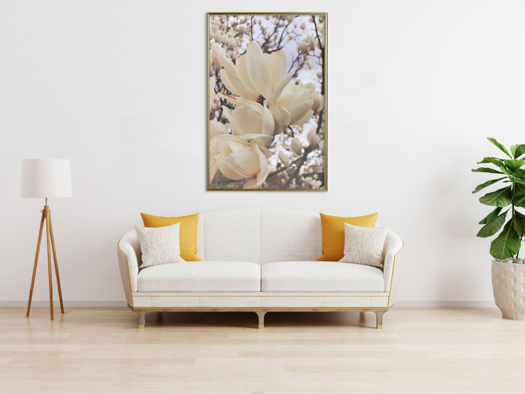 Plakat Złociste magnolie [Poster] 137001 additionalImage 17