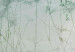 Obraz w kształcie koła Stara fotografia - wysokie suche trawy w stonowanych zieleniach 148701 additionalThumb 3