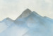 Fototapeta Zima w górach – krajobraz szczytów pokrytych śniegiem i mgłą 138831 additionalThumb 4